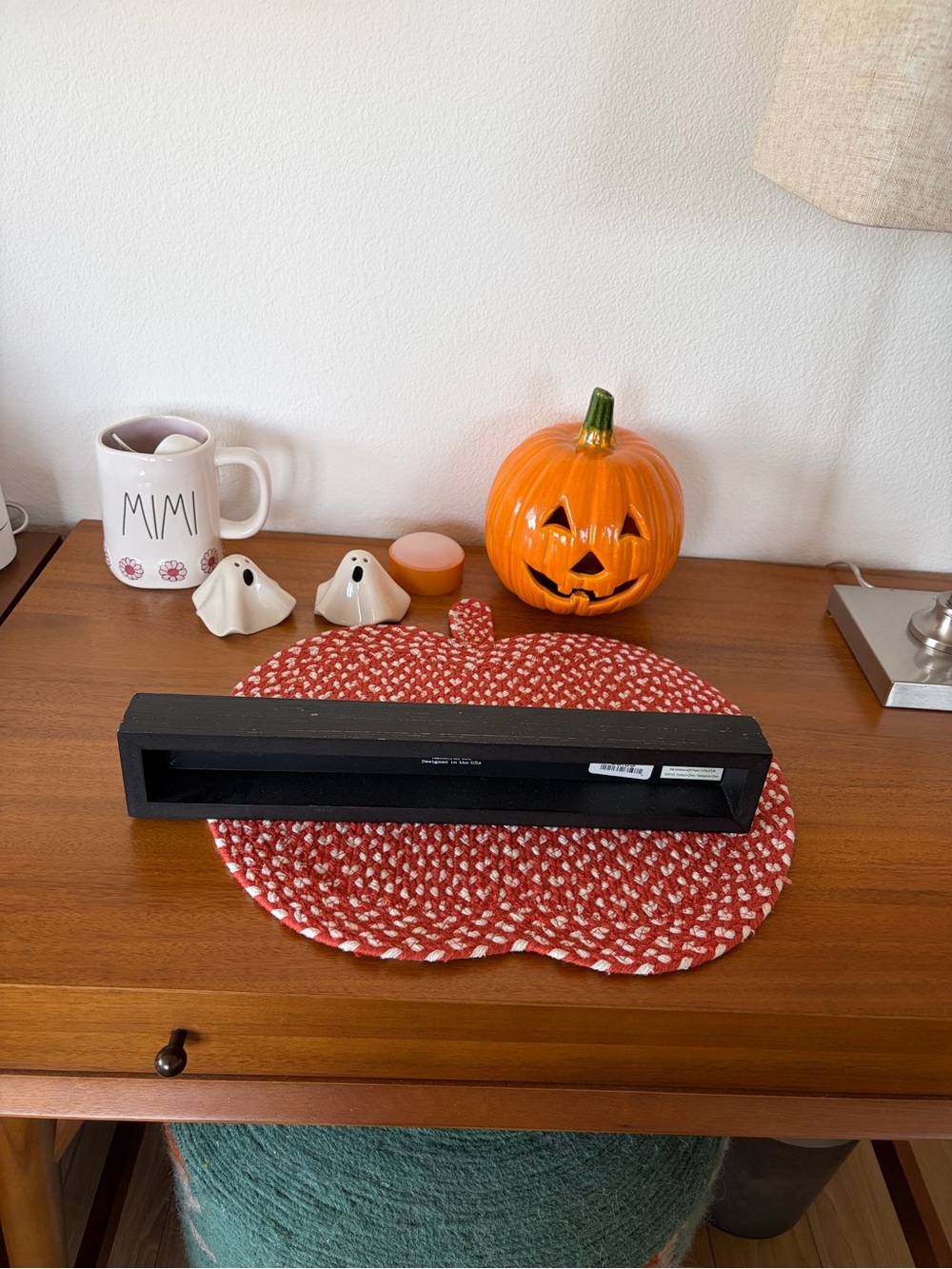 15” HAPPY HALLOWEEN wooden sign - Picture 2 of 2